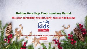 Holiday Greetings From Academy Dental